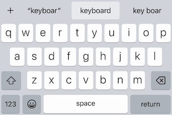 System Keyboard - English