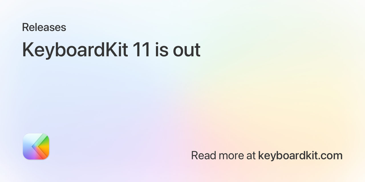 KeyboardKit 10.9 fixes a thread hang in iOS 27
