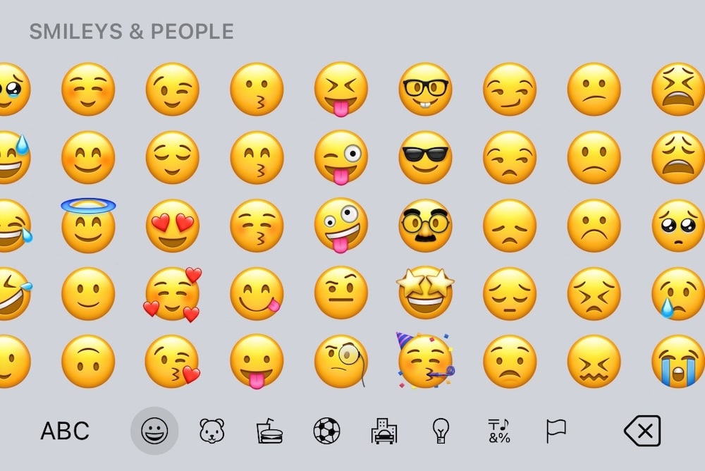 An EmojiKeyboard