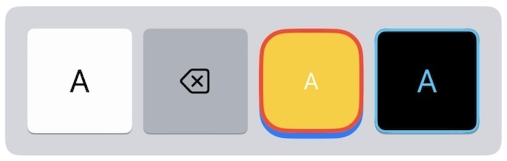 System Keyboard Button Preview