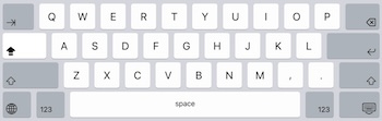 System Keyboard - iPad Pro