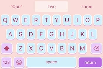 System Keyboard Preview - Theme