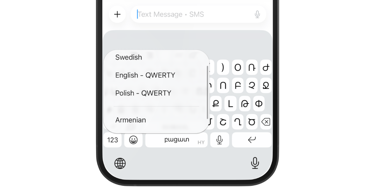 Localization feature