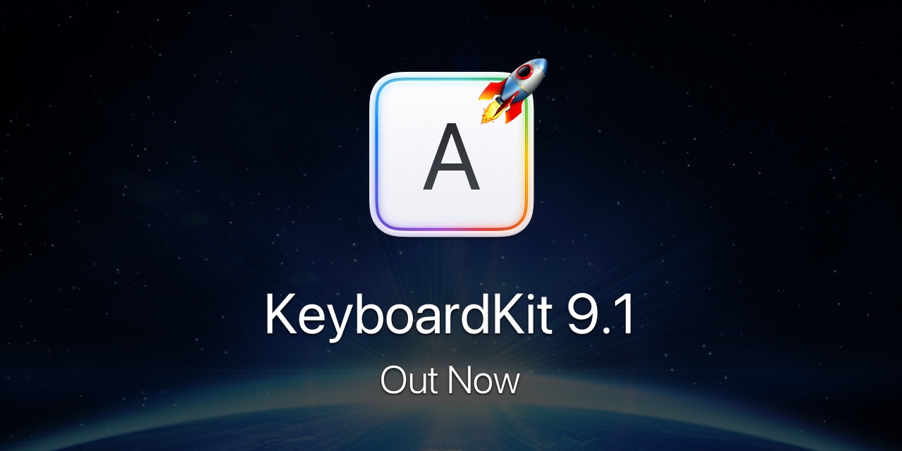 KeyboardKit 9.1